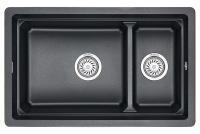 Кухонная мойка GRANULA KS-7304U шварц