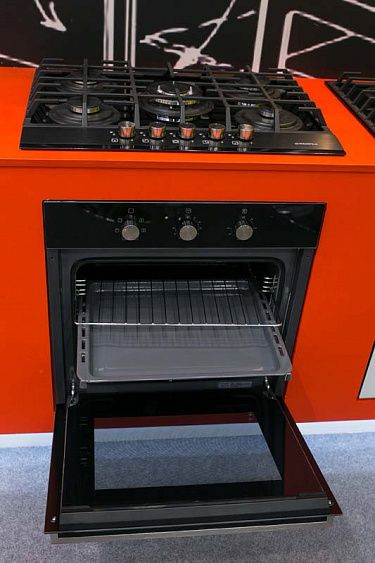 Электрический духовой шкаф MAUNFELD meof.676b (цвет чёрный+чёрное стекло) купить с доставкой по Москве и Московской области в интернет-магазине АваТехно