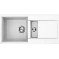 Мойка OMOIKIRI  sakaime 86-2-wh tetogranit/белый 4993129