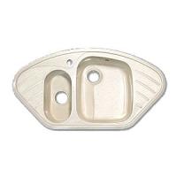 Мойка GRANFEST Corner GF-C960E (960х510) Белый 331 угловая 417614