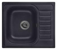 Кухонная мойка GRANULA GR-5801 черный