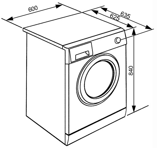 Стиральная машина с фронтальной загрузкой SMEG WHT1114LSRU купить с доставкой по Москве и Московской области в интернет-магазине АваТехно