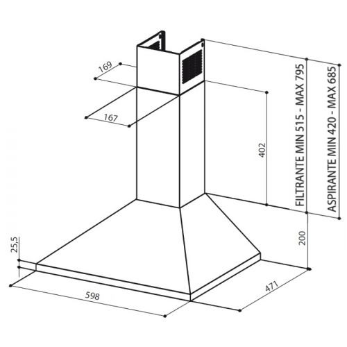 Вытяжка Faber VALUE SL 3 W A60 купить с доставкой по Москве и Московской области в интернет-магазине АваТехно