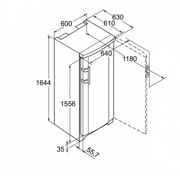 Морозильник LIEBHERR GN 2723 купить с доставкой по Москве и Московской области в интернет-магазине АваТехно