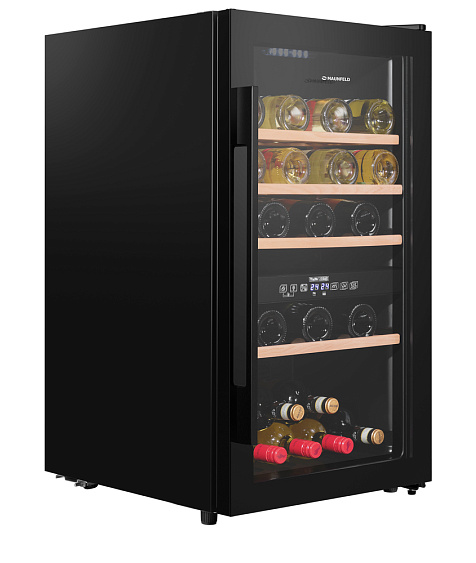 Винный шкаф Maunfeld MFWC-124D49 купить с доставкой по Москве и Московской области в интернет-магазине АваТехно