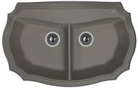 Кухонная мойка FLORENTINA Эмилия 870 антрацит (20.365.F0870.302)