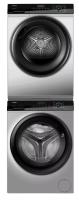 Комплект стиральной и сушильной машины Haier HW90-BP14929AS + HD90-A2929AS + соединительный элемент CKS-1