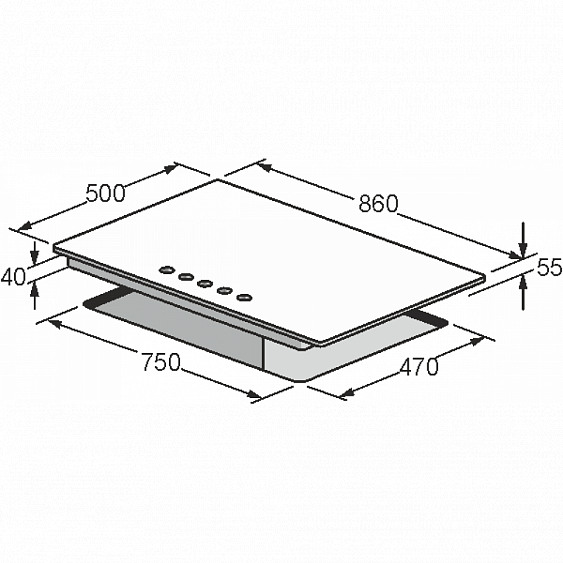 Варочная панель Kaiser KG 9325 Em Turbo купить с доставкой по Москве и Московской области в интернет-магазине АваТехно