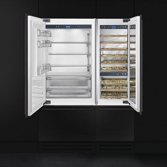 Холодильник SMEG RI96LSI купить с доставкой по Москве и Московской области в интернет-магазине АваТехно