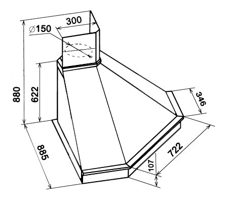 Вытяжка KUPPERSBERG ANABEL 65 WM O купить с доставкой по Москве и Московской области в интернет-магазине АваТехно