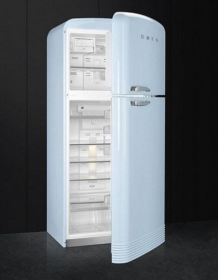Холодильник Smeg FAB50LPB купить с доставкой по Москве и Московской области в интернет-магазине АваТехно