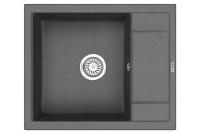 Кухонная мойка GRANULA GR-6002 графит