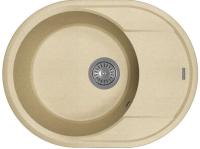 Кухонная мойка Flortek Дафна 620 бежевый (23.030.B0620.104)