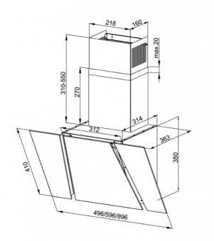 Вытяжка LEX ORI 600 IVORY купить с доставкой по Москве и Московской области в интернет-магазине АваТехно