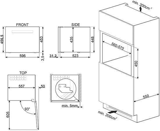 Винный шкаф Smeg CVI618NXS купить с доставкой по Москве и Московской области в интернет-магазине АваТехно