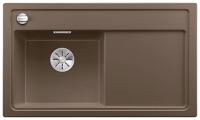 Кухонная мойка BLANCO ZENAR 45S (чаша слева) кофе с кл.-авт. InFino (арт.523838)