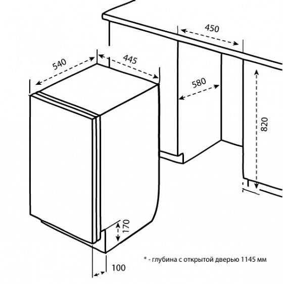 Посудомоечная машина  KORTING kdi 45175 купить с доставкой по Москве и Московской области в интернет-магазине АваТехно