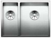 Кухонная мойка BLANCO CLARON 340/180-U 521610 нерж. сталь
