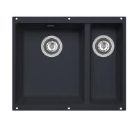 Кухонная мойка ZIGMUND & SHTAIN integra 500.2 черный базальт