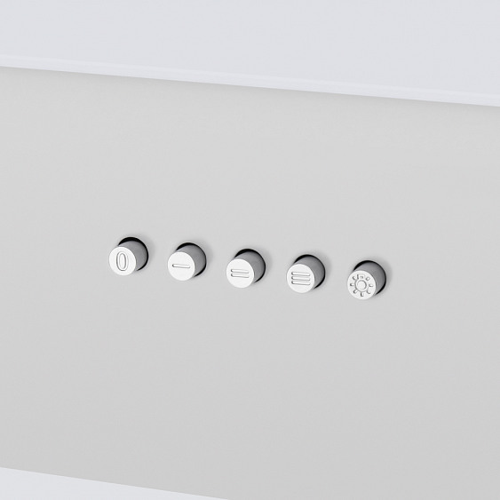 Вытяжка Maunfeld CASCADA PUSH 60 белый купить с доставкой по Москве и Московской области в интернет-магазине АваТехно