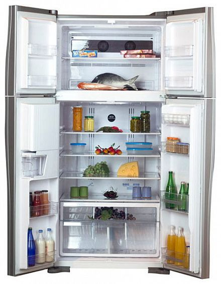 Холодильник side-by-side HITACHI r-w 722 pu1 inx купить с доставкой по Москве и Московской области в интернет-магазине АваТехно