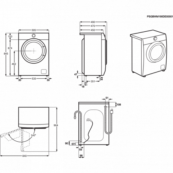 Стиральная машина Electrolux EW6S4R27W купить с доставкой по Москве и Московской области в интернет-магазине АваТехно