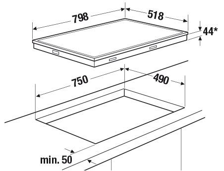 Стеклокерамическая панель KUPPERSBUSCH KE 8330.0 SR купить с доставкой по Москве и Московской области в интернет-магазине АваТехно