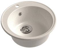 Кухонная мойка GRANFEST QUARZ GF-Z 08 D480 белый