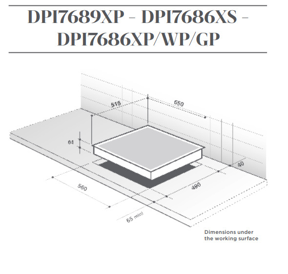 Варочная поверхность DE DIETRICH DPI7686WP купить с доставкой по Москве и Московской области в интернет-магазине АваТехно