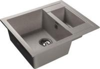 Кухонная мойка GRANFEST gf-q610k серый
