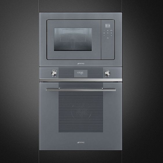 Микроволновая печь SMEG FMI120S2 купить с доставкой по Москве и Московской области в интернет-магазине АваТехно
