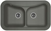 Кухонная мойка FLORENTINA Крит 860 черный (20.115.E0860.102)