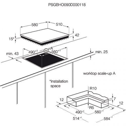 Поверхность AEG hk 654070 ib купить с доставкой по Москве и Московской области в интернет-магазине АваТехно