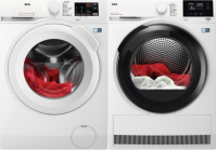 Комплект стиральной и сушильной машины AEG L6FBI945 + TR819P4E