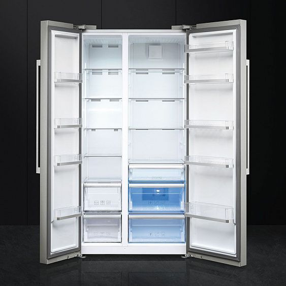 Холодильник SMEG sbs63xe купить с доставкой по Москве и Московской области в интернет-магазине АваТехно