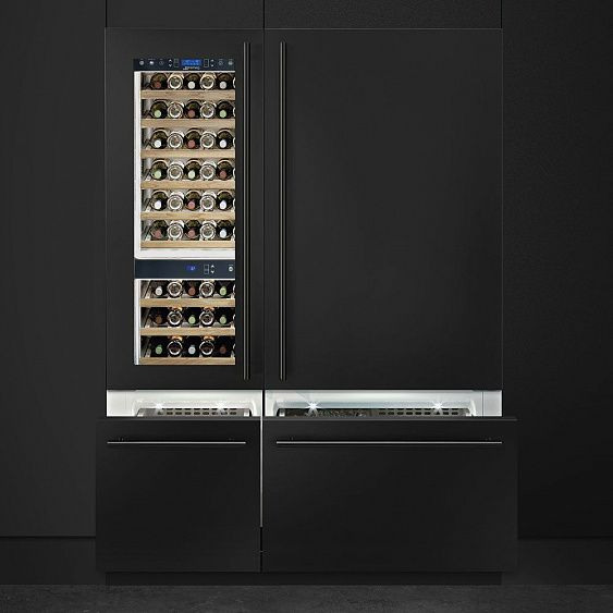 Холодильник SMEG RI96RSI купить с доставкой по Москве и Московской области в интернет-магазине АваТехно