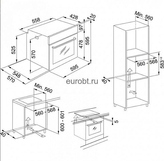 ДУХОВОЙ ШКАФ FRANKE FSL 86 H XS купить с доставкой по Москве и Московской области в интернет-магазине АваТехно