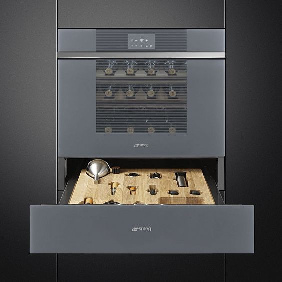 Ящик сомелье SMEG CPS115S купить с доставкой по Москве и Московской области в интернет-магазине АваТехно