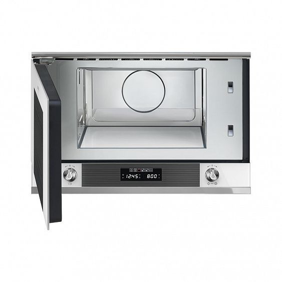 Встраиваемая микроволновая печь SMEG MP122B1 купить с доставкой по Москве и Московской области в интернет-магазине АваТехно