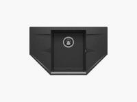 Кухонная мойка POLYGRAN Riff-800 черный 16