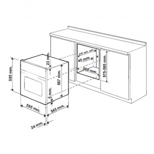 Духовой шкаф HOTPOINT-ARISTON on 838 i rfh купить с доставкой по Москве и Московской области в интернет-магазине АваТехно