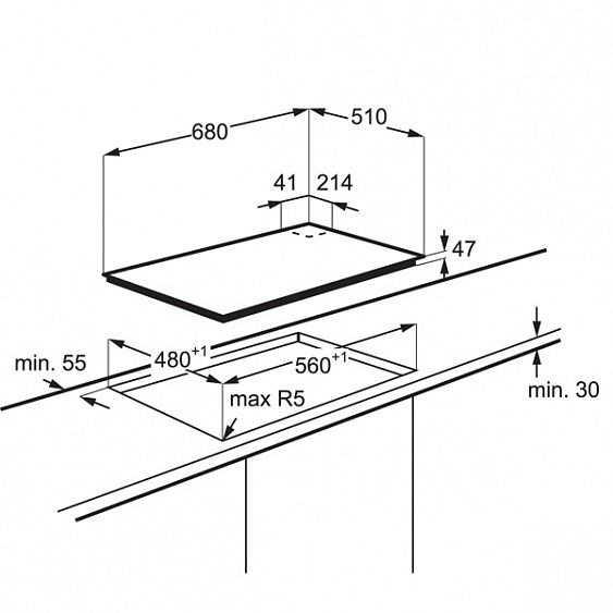 Поверхность ELECTROLUX egt 7353 yok купить с доставкой по Москве и Московской области в интернет-магазине АваТехно