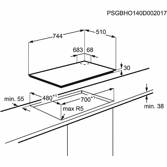 Поверхность ELECTROLUX egg 97352 sx купить с доставкой по Москве и Московской области в интернет-магазине АваТехно