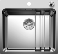 Кухонная мойка BLANCO ETAGON 500-IF/A нержавеющая сталь зеркальная полировка 521748