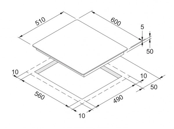 Поверхность FRANKE fhfb 6421 i flexi купить с доставкой по Москве и Московской области в интернет-магазине АваТехно