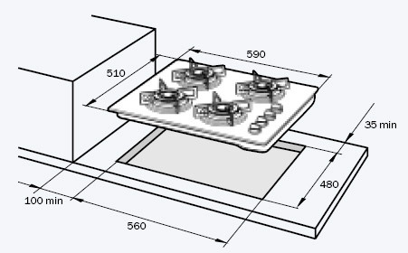 Поверхность DELONGHI nv 46/1 asv c купить с доставкой по Москве и Московской области в интернет-магазине АваТехно