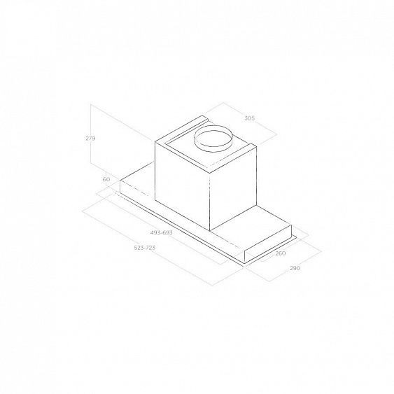 Вытяжка Elica HIDDEN IXGL/A/90 купить с доставкой по Москве и Московской области в интернет-магазине АваТехно