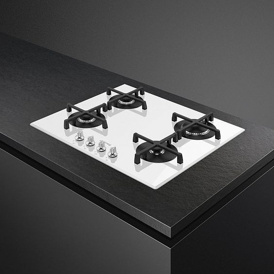 Газовая варочная панель Smeg PV164B2 купить с доставкой по Москве и Московской области в интернет-магазине АваТехно