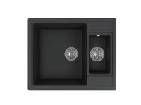 Кухонная мойка FLORENTINA Липси 620К антрацит (20.465.D0620.302)