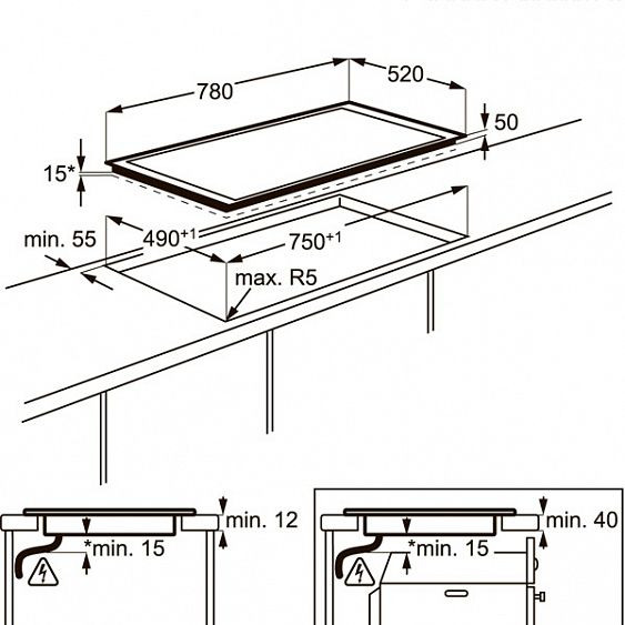 Поверхность ELECTROLUX ehi 98550 fk купить с доставкой по Москве и Московской области в интернет-магазине АваТехно